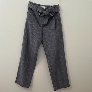 Wilfred Check Tie-Front Pant